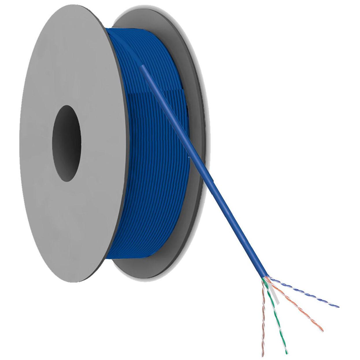 Cat 6a U/UTP Netzwerkkabel pro Rolle 100 Meter - Goobay