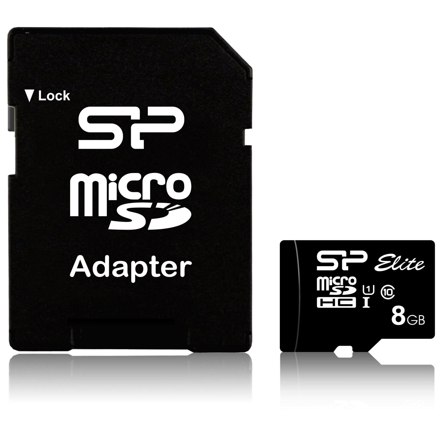 Micro-SD-Karte - 8 GB - Silicon Power