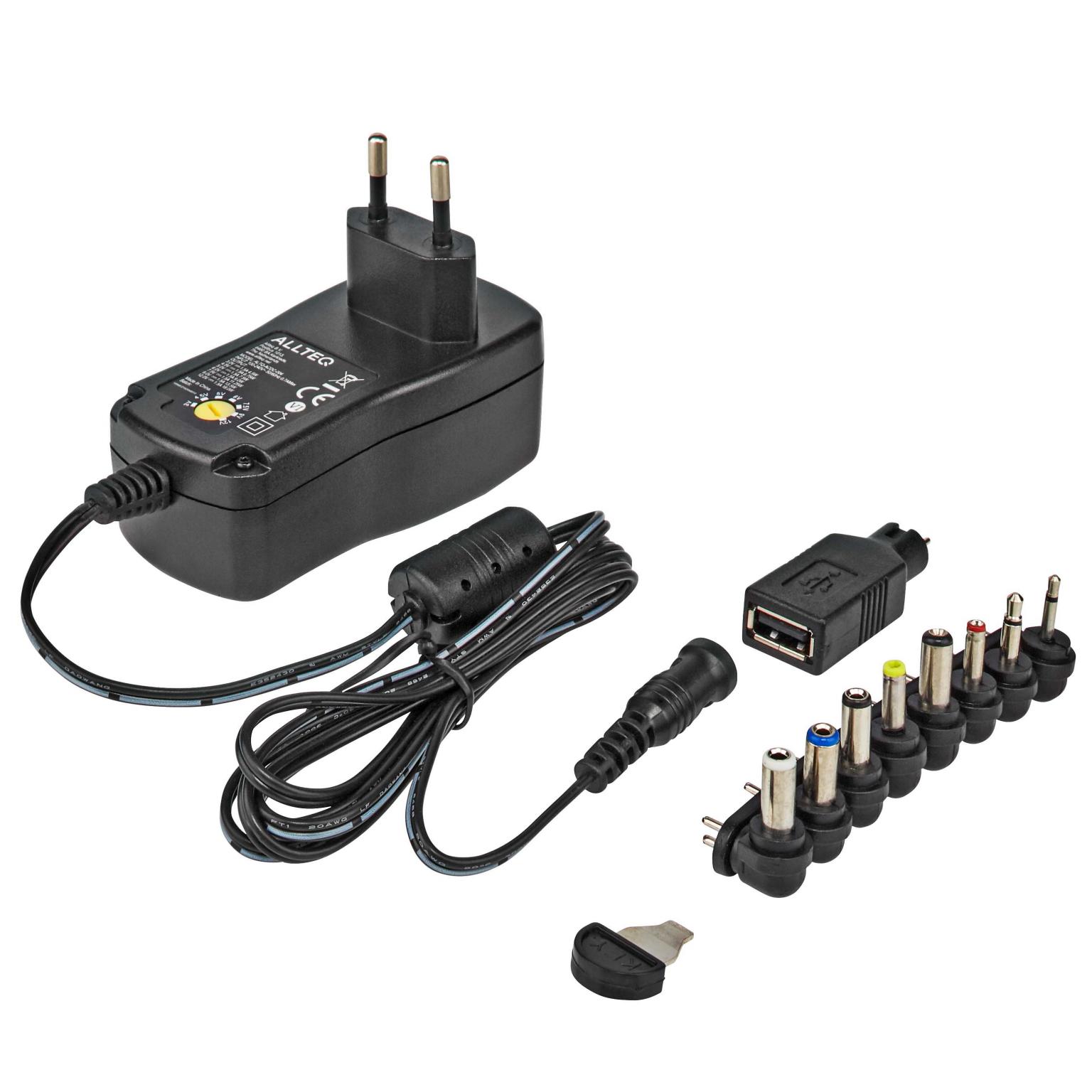 Universeller AC DC-Adapter - 3 - 12Volt