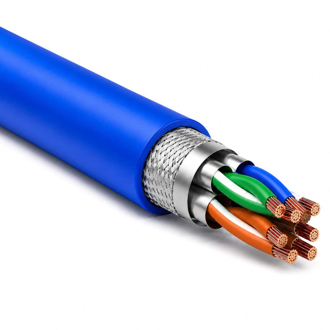 S/FTP Ethernet Kabel Cat 7 - Allteq
