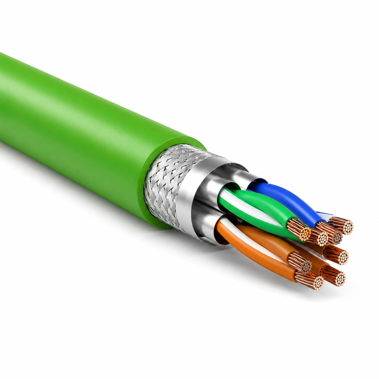 S/FTP Kabel Cat 7 - Allteq