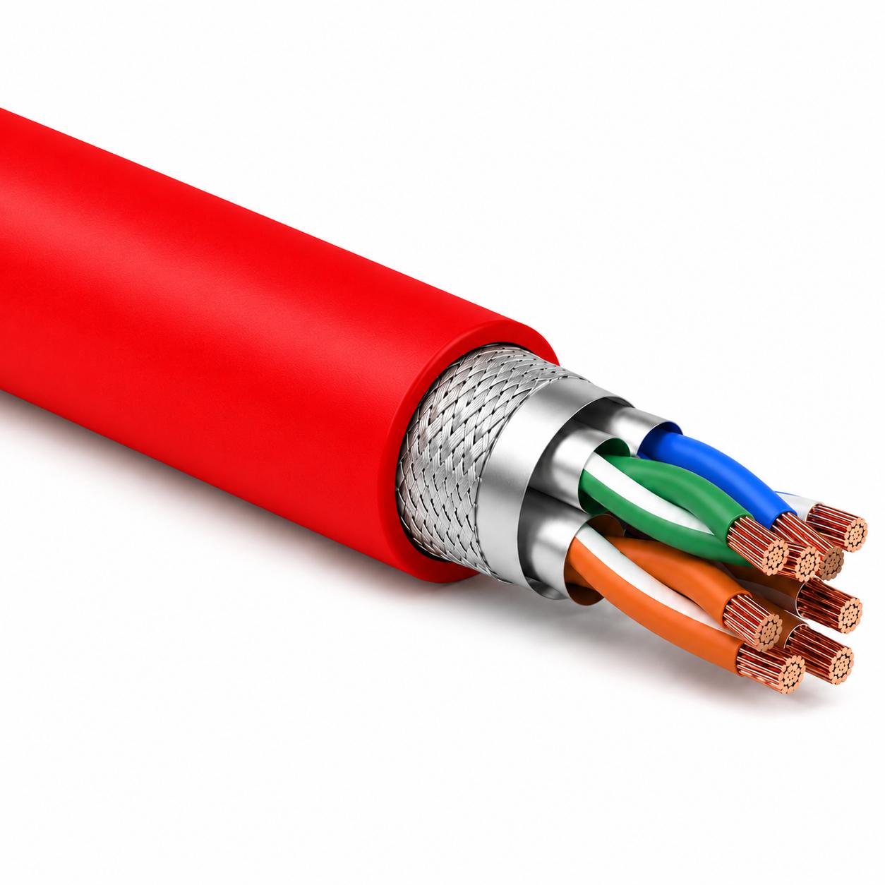 S/FTP Ethernet Kabel Cat 7 - Allteq