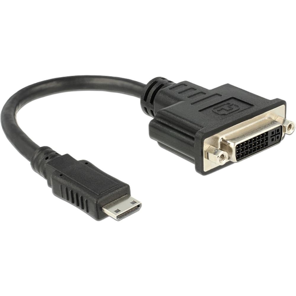 Mini HDMI auf DVI-I Adapter - Delock
