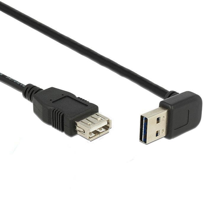 USB A auf USB A Gewinkelt USB 2.0 - Delock