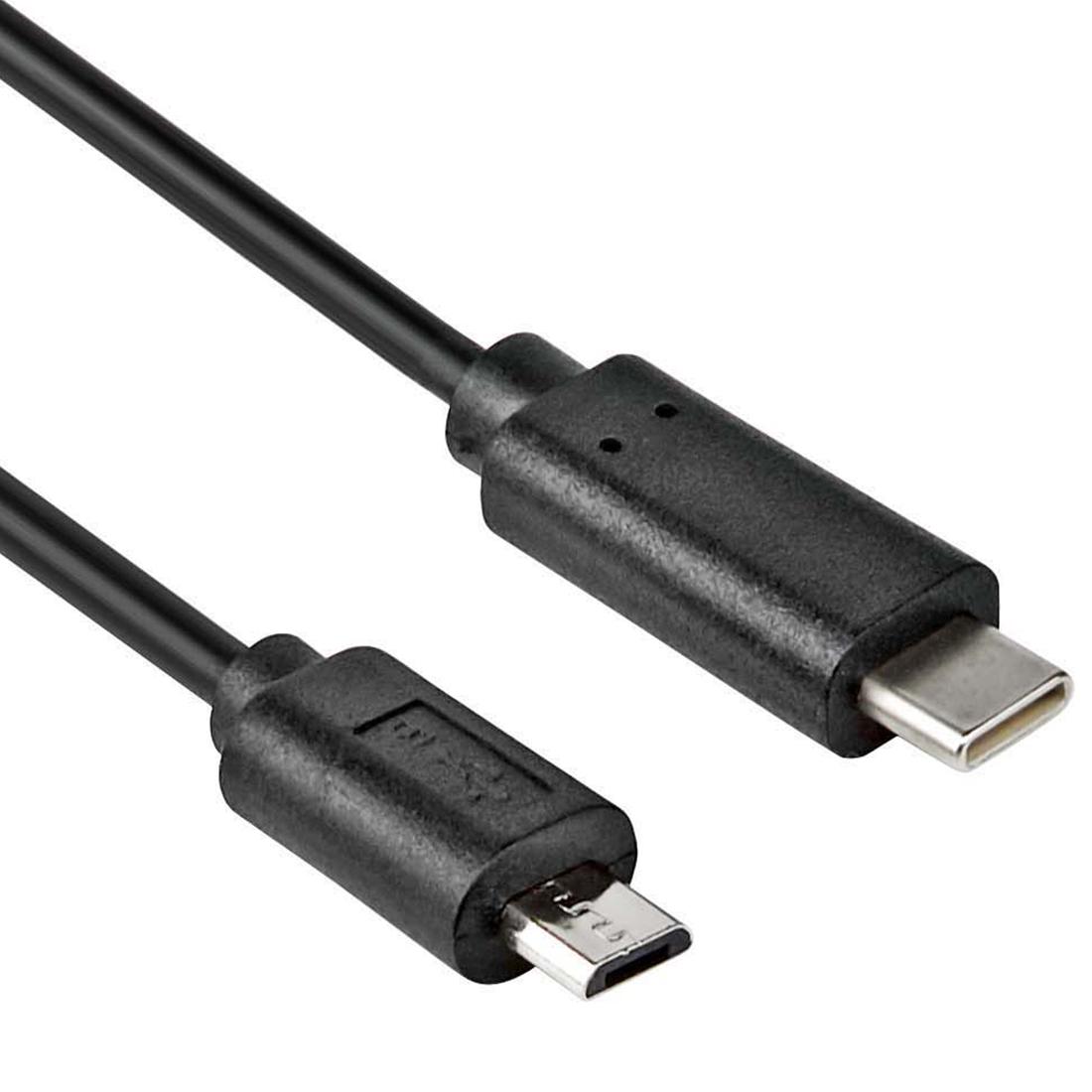 USB Micro auf USB C Kabel - Allteq
