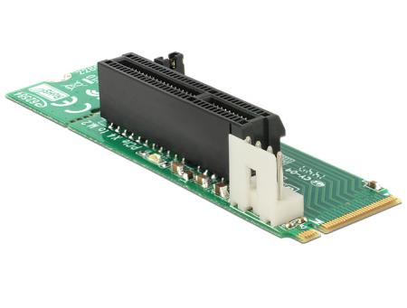 M.2 NGFF auf 4x PCI Express + 4 Pin Molex Adapter - Delock