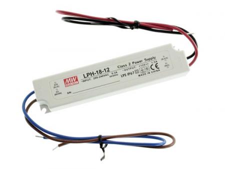 SWITCHING POWER SUPPLY 1 Ausgabe 18 W 12 V - Mean Well