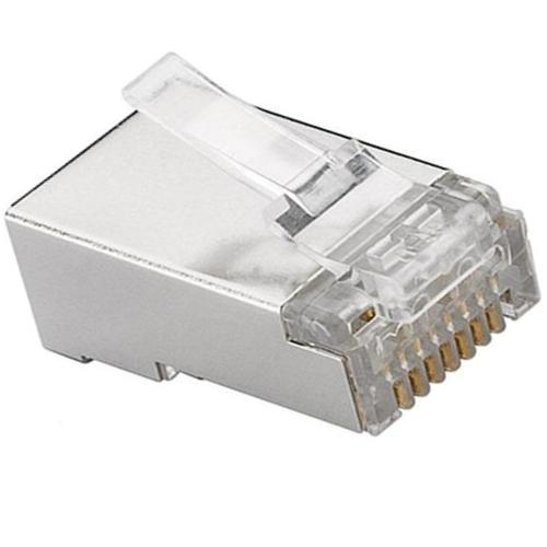 Kat. 6a/7 - RJ45 Stecker - 10 Stück - Eingangshilfe