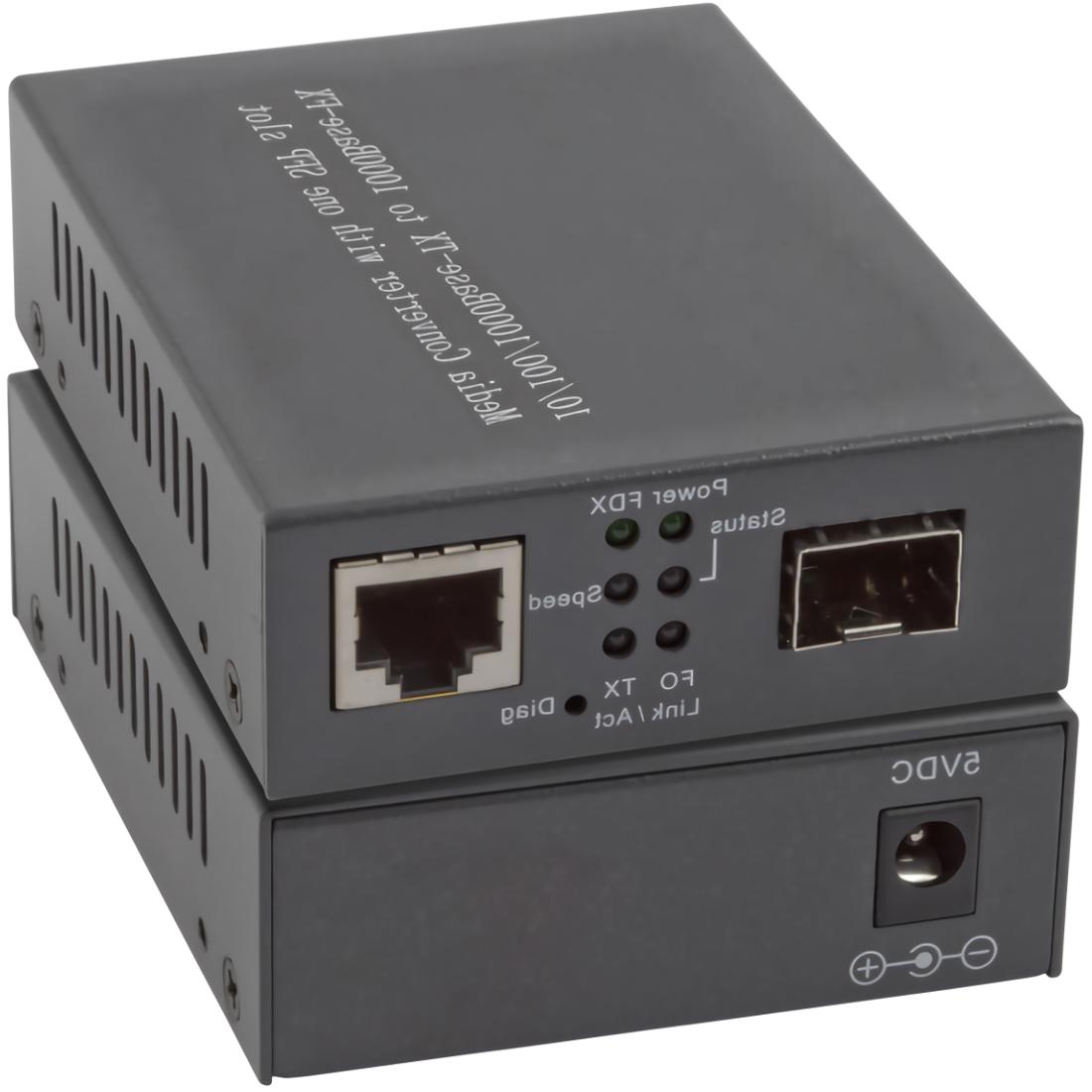 Lichtwellenleiter Konverter SFP Multimode / Singlemode - EFB