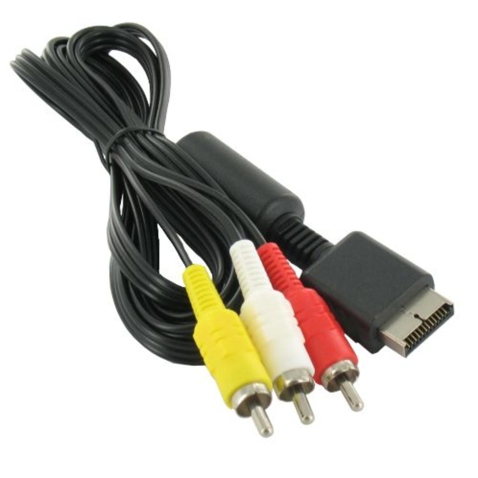 RGB AV Kabel für Playstation 1, 2 und 3