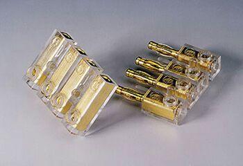Stecker Con.4Pin Gold 6Qmm - Hama