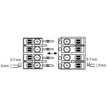 Stecker Con.4Pin Gold 6Qmm - Hama