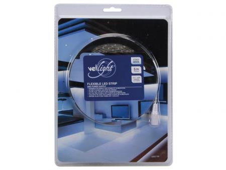 KIT mit LED Strip Streifen und Ernährung KOUDWIT 300 LEDS 5 m 12Vdc - Vellight