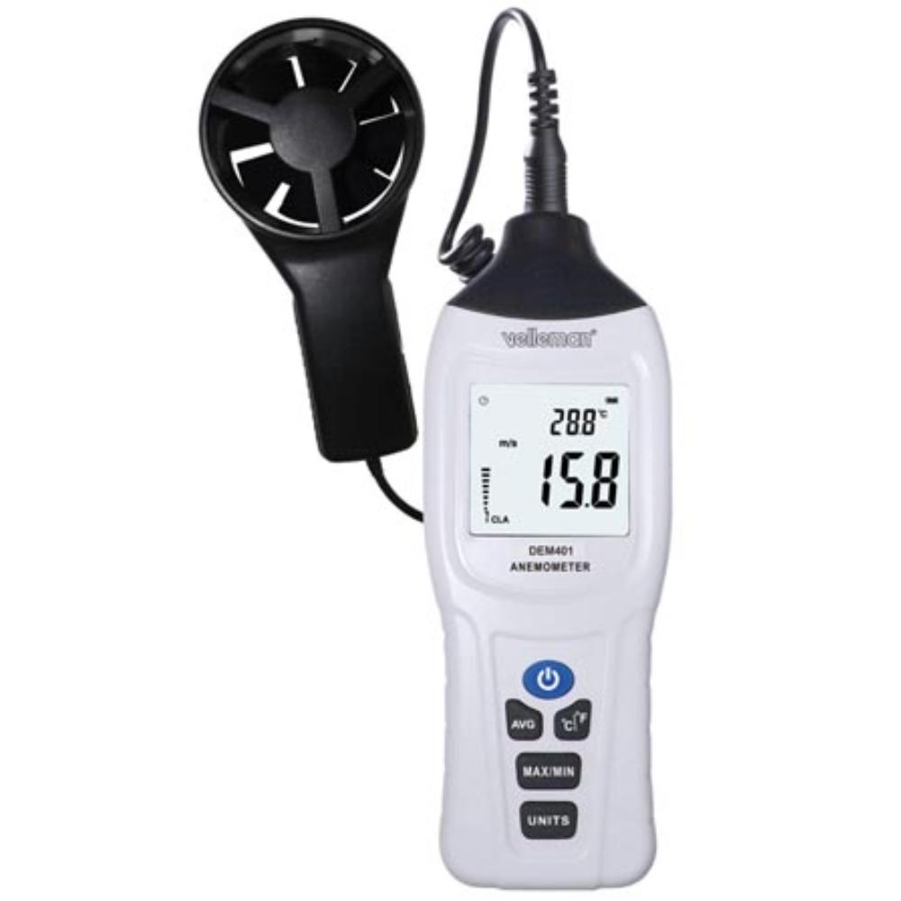 DIGITALE THERMOMETER-ANEMOMETER - Velleman