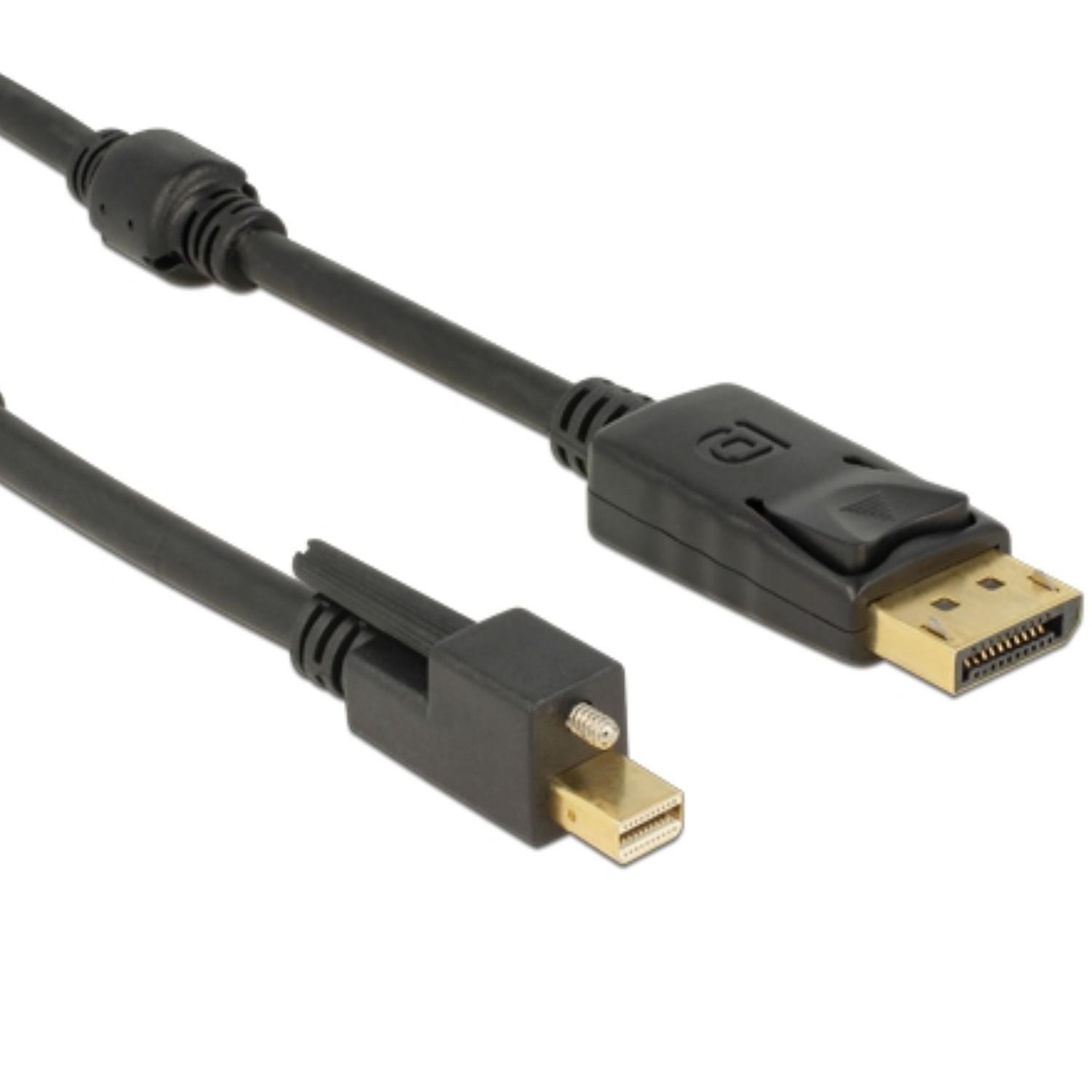 Mini DisplayPort auf DisplayPort Kabel - Delock
