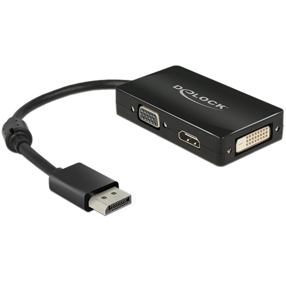 DisplayPort auf VGA/DVI/HDMI Adapter
