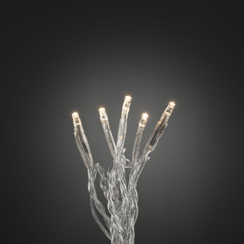 Weihnachtsbaumbeleuchtung - LED-Weihnachtsbeleuchtung innen - 100 Lichter - 6,9 Meter - warmweiß
