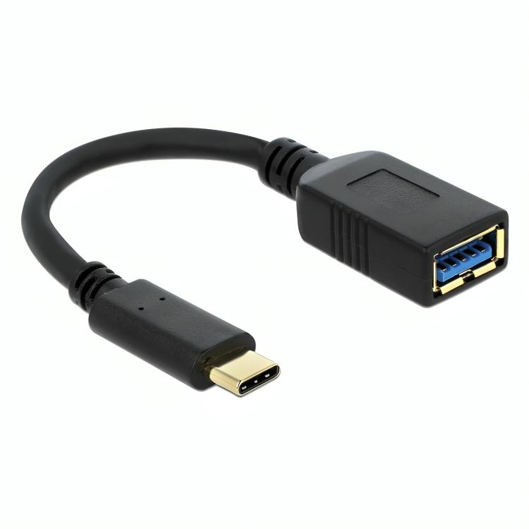 USB 3.1 C auf USB 3.0 A Kabel 0,15 Meter - Delock
