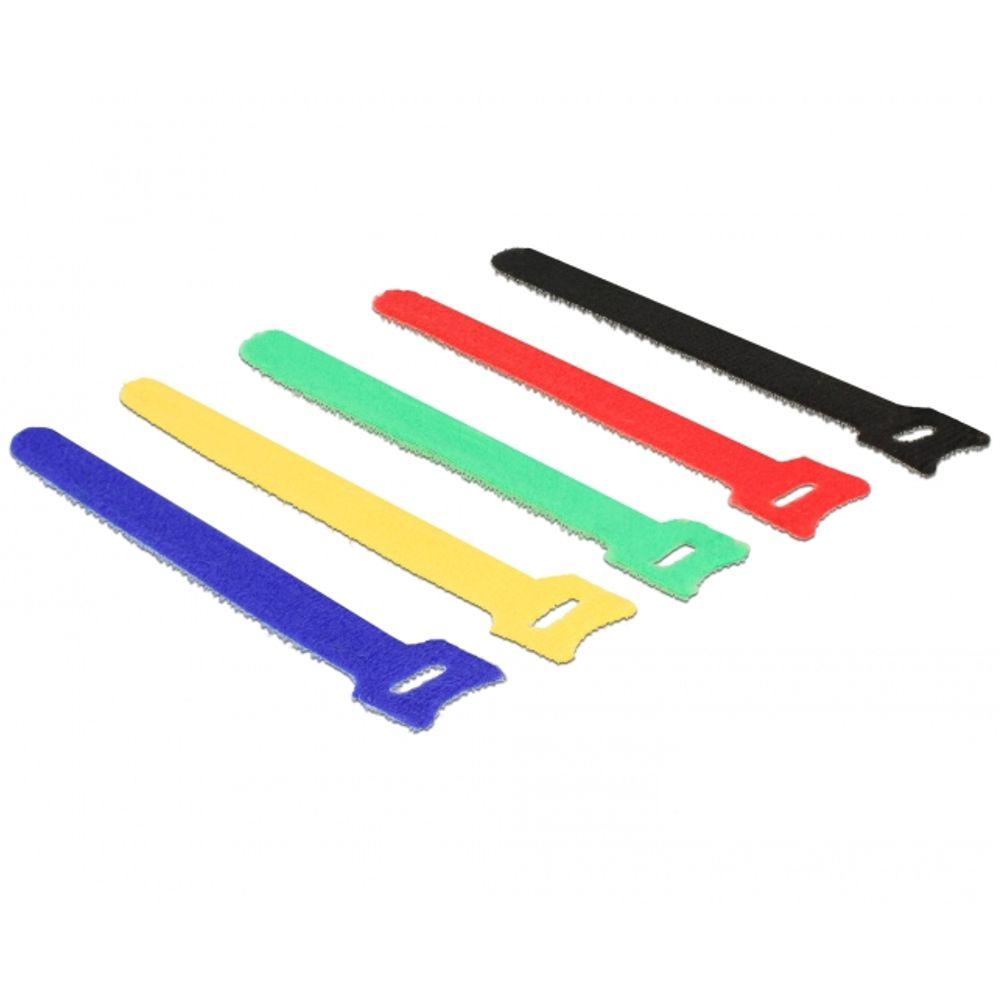 Klettverschluss-Satz - 12x150mm - 10 Stück - Delock