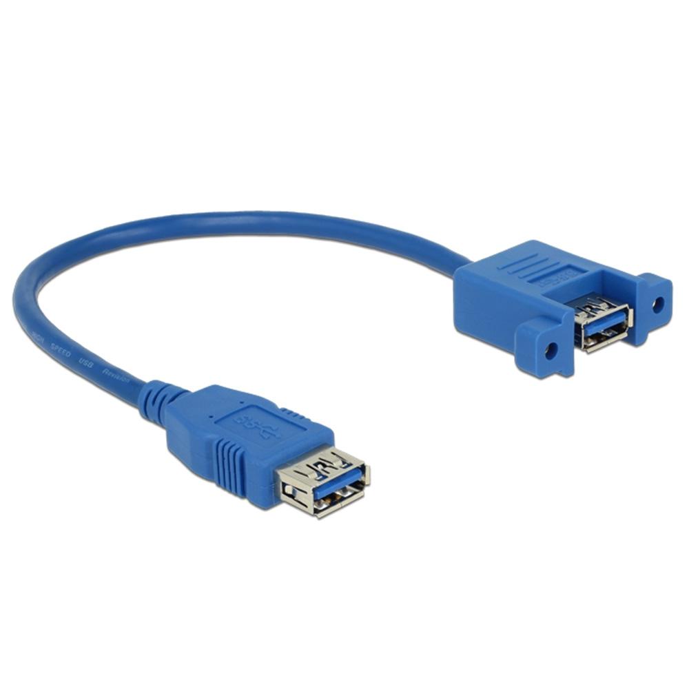 USB micro auf USB micro integriertes Kabel USB 3.0 - Delock