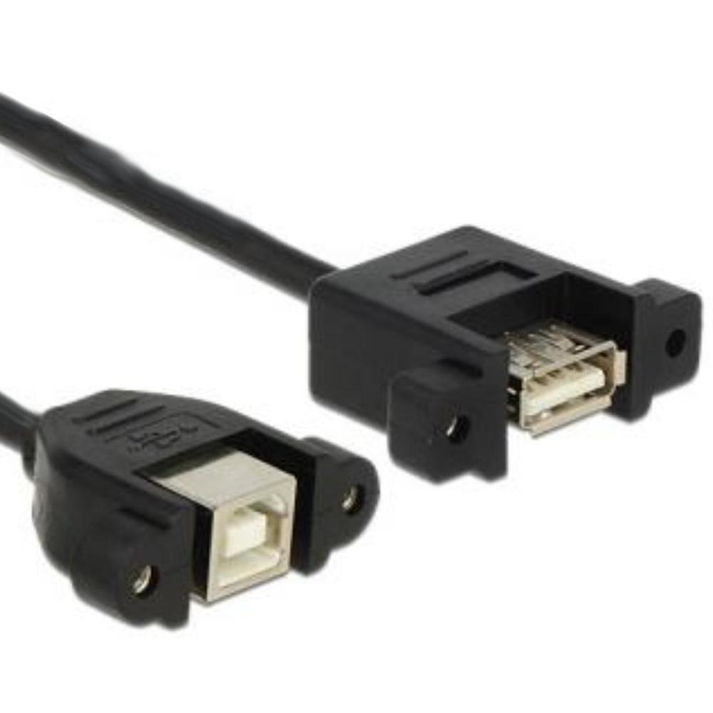Eingebautes Druckerkabel USB A auf USB B - Delock