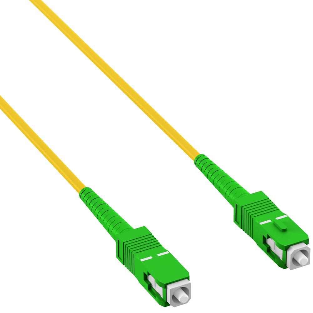 Simplex Jumper 2xSC/APC8 1 m, LSZH, OS1/OS2, 9/125