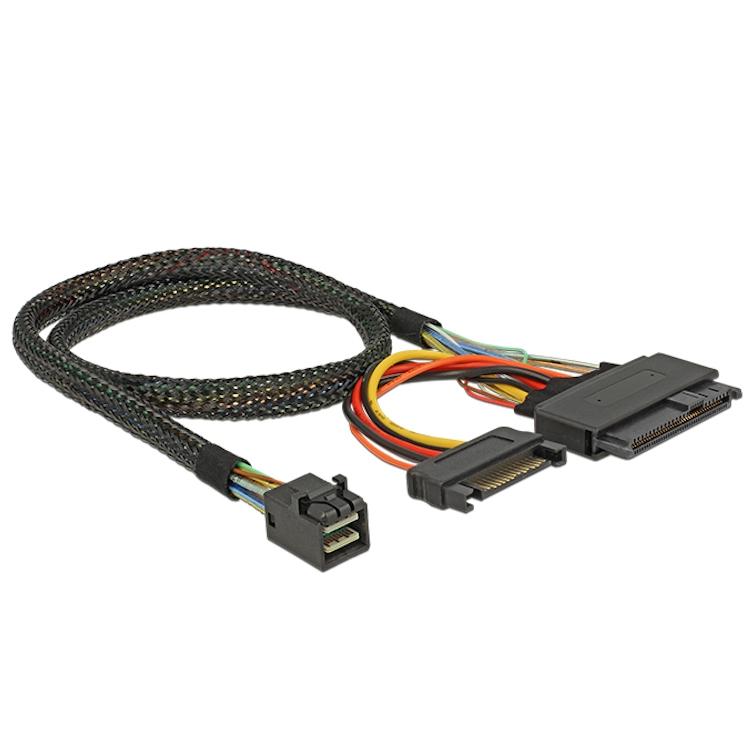 SAS Kabel 0,5 Meter - Delock
