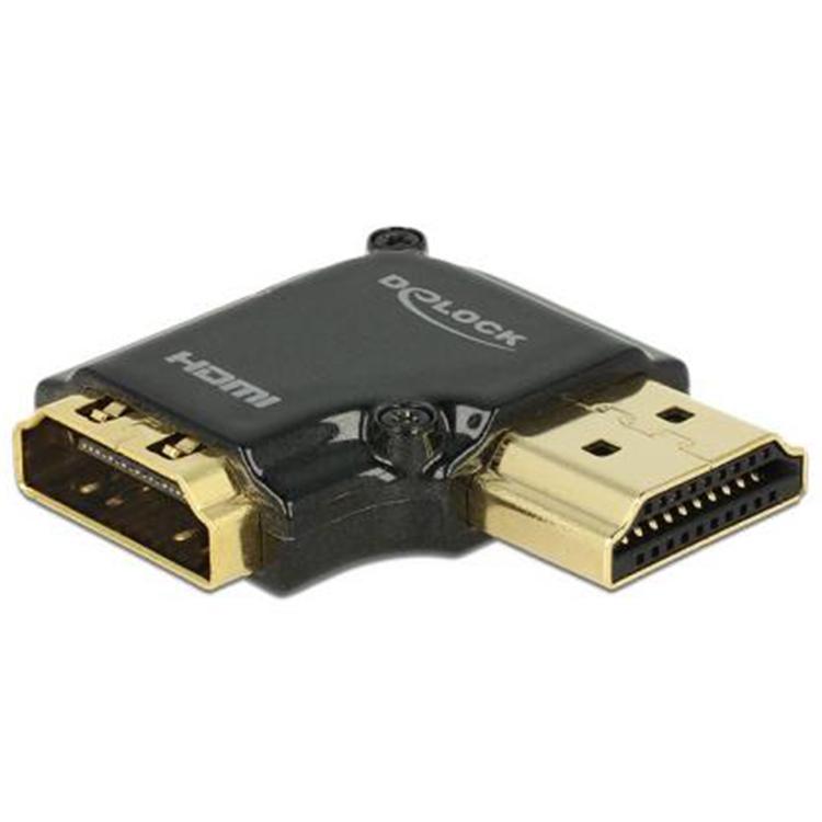 HDMI A Adapter rechtwinklig nach links