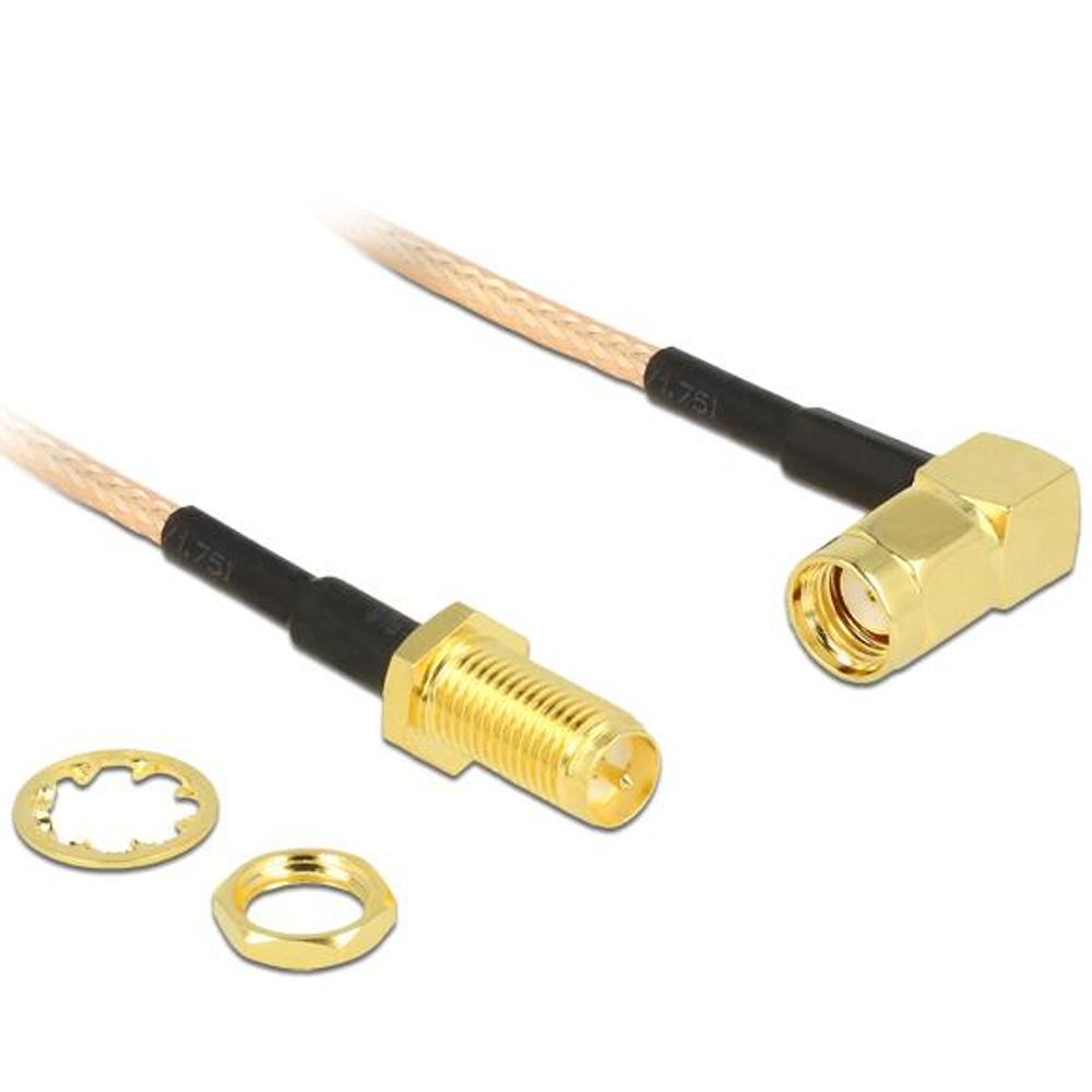 RP-SMA Stecker auf RP-SMA Buchse Kabel – 50 Ohm