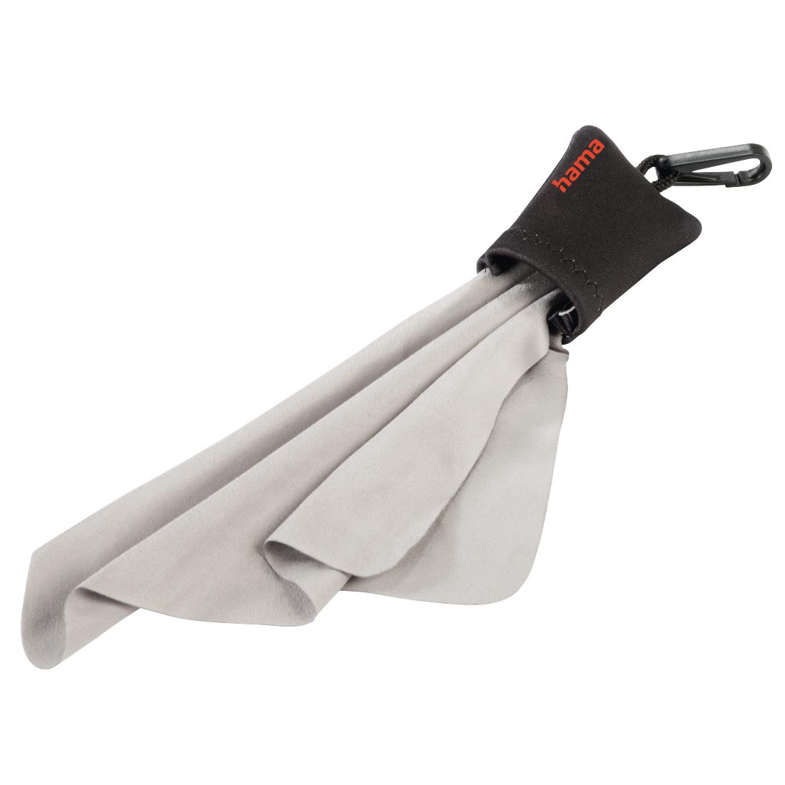 Mikrofaser Reinigungstuch Pocket, schwarz
