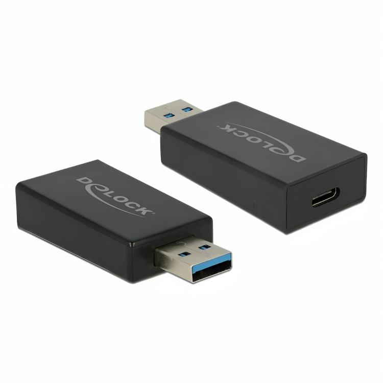 USB A naar USB C adapter - 3.2 gen 2 - Delock
