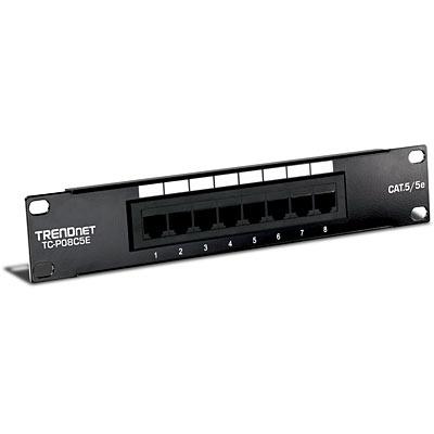 8 Port Patchpanel