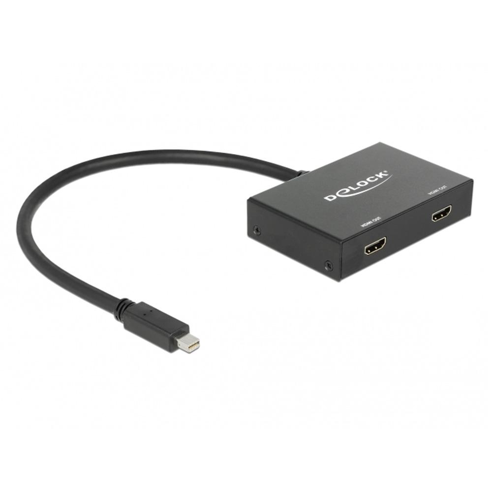 Mini DisplayPort Splitter HDMI - Delock