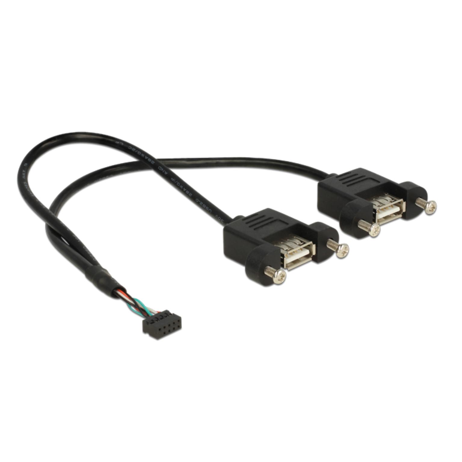USB 2.0 integriertes Kabel - Delock