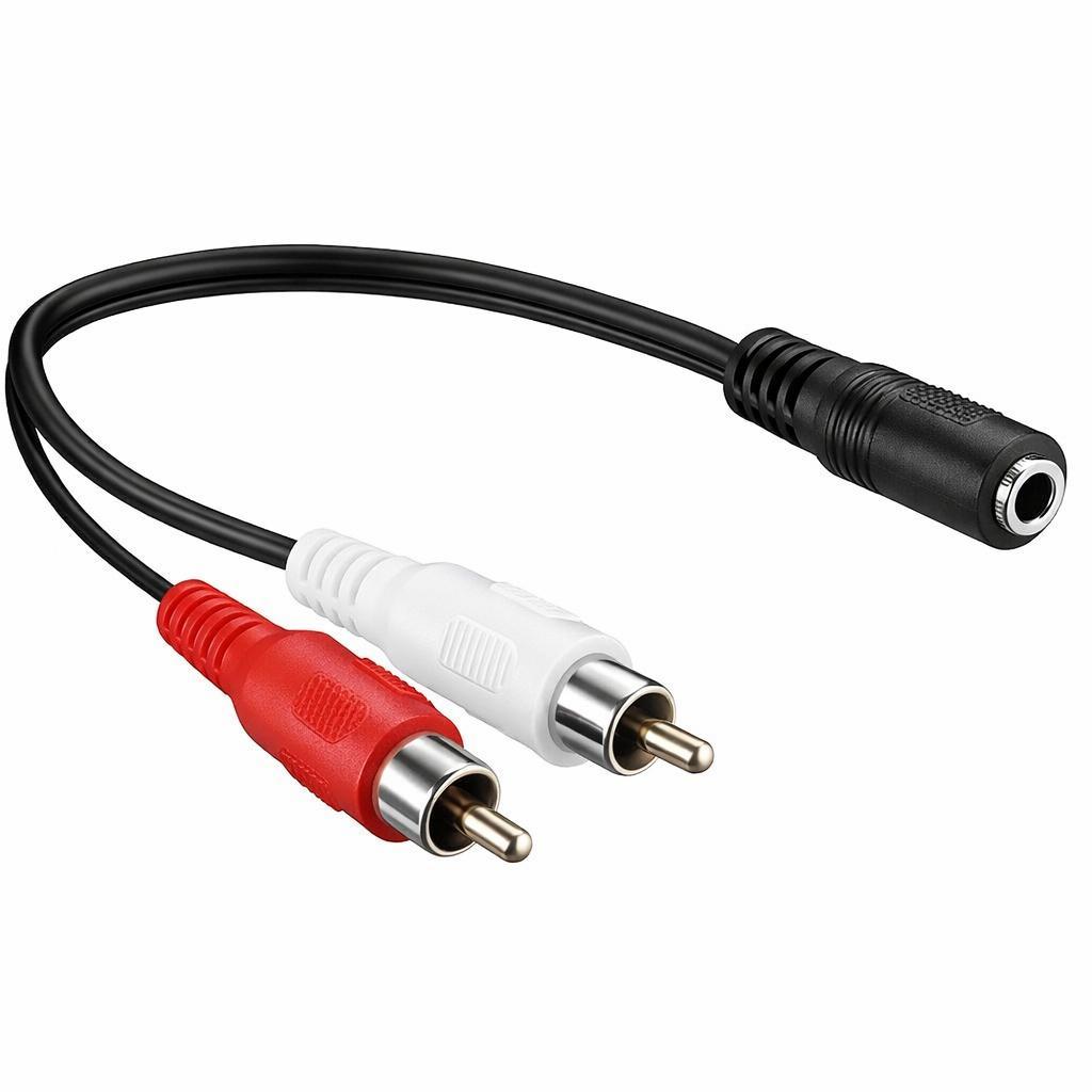 Klinken 3,5 mm Buchse Kabel - Allteq