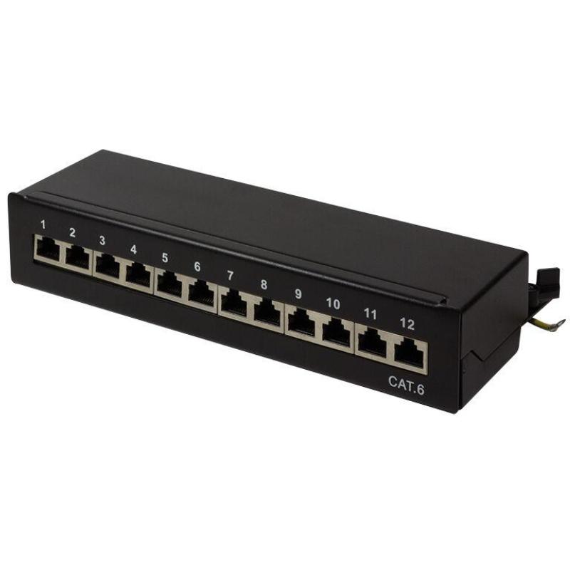 Patch Panel 12 Anschlüsse