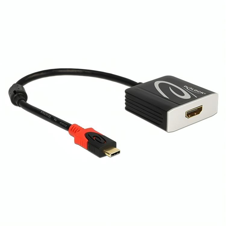 Delock - USB-C zu HDMI Adapter mit DP Alt Mode - 0.2 m