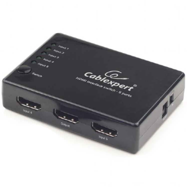 HDMI-Umschalter und -Splitter mit 5 Anschlüssen