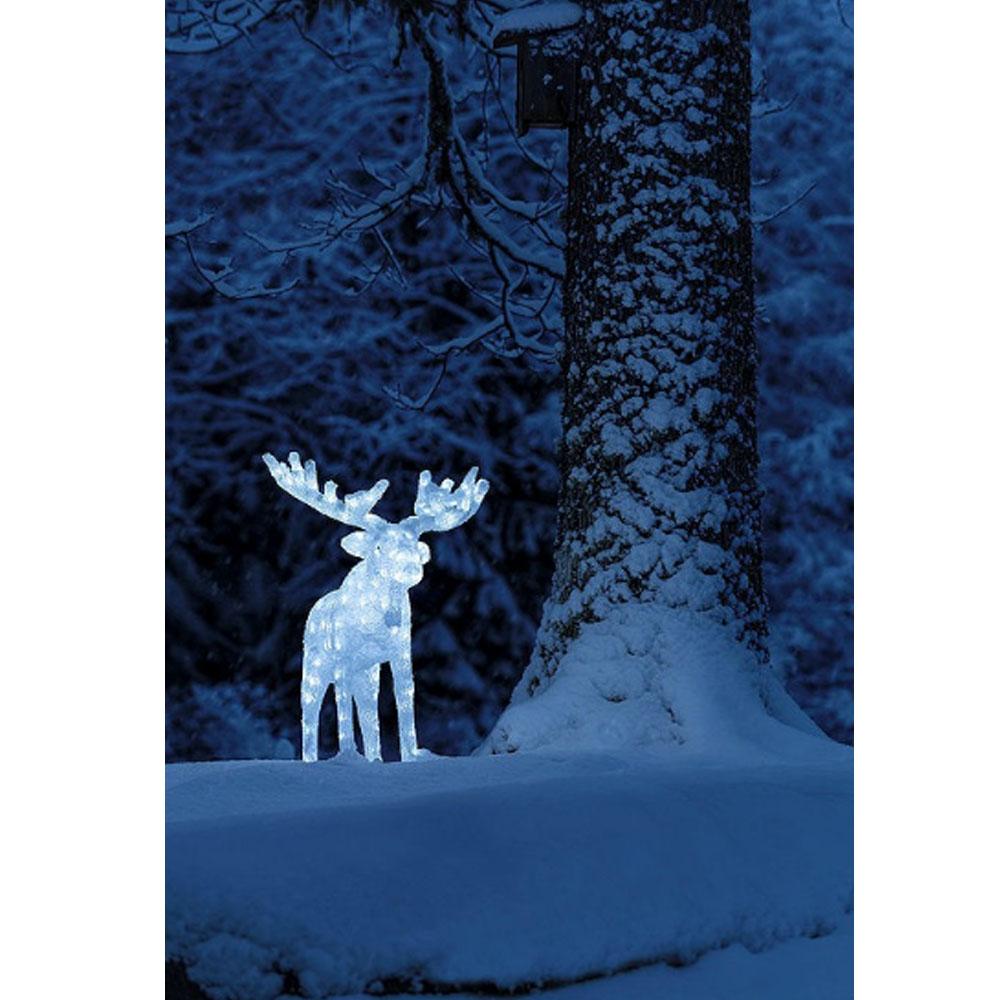 Weihnachtsbeleuchtung - led Weihnachtsfigur - 200 Lichter - 60 x 100 Zentimeter - kaltweiß