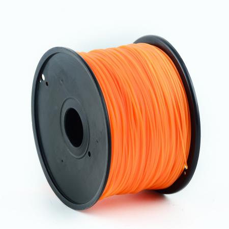 PLA Kunststoff Filament für 3D Drucker, 3 mm Durchmesser, orange - Gembird3