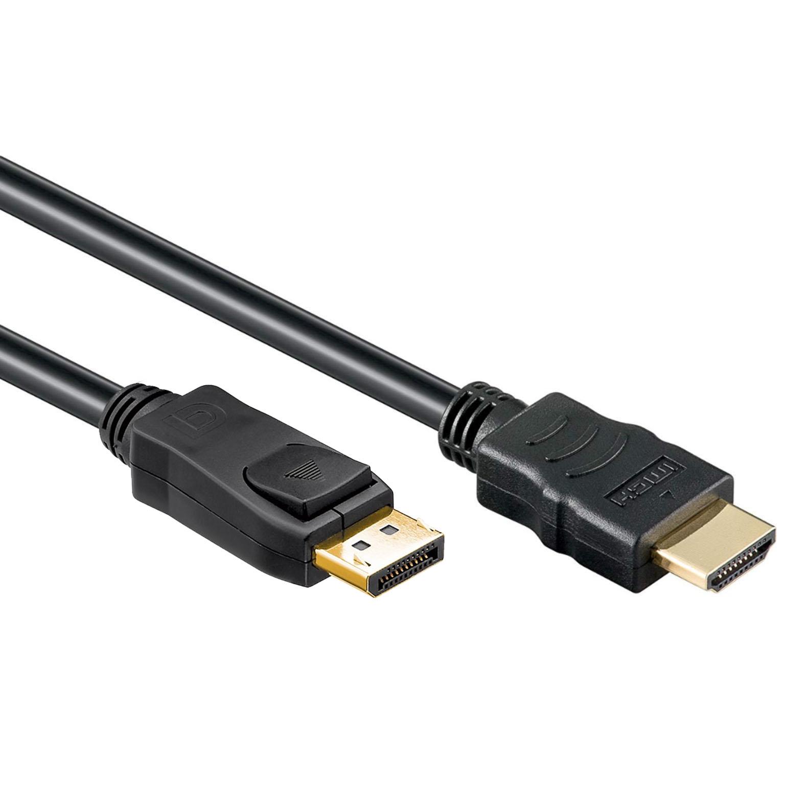 DisplayPort zu HDMI - 1,8 Meter - Allteq