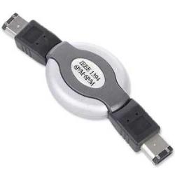 Aufrollbares FireWire Kabel IEEE 1394 - Gembird