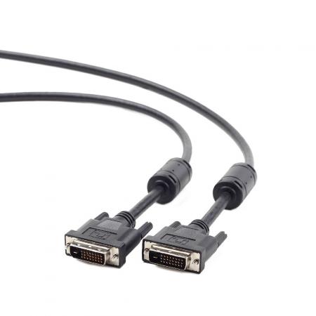 Dual Link DVI-Kabel, 1,8 Meter, schwarz