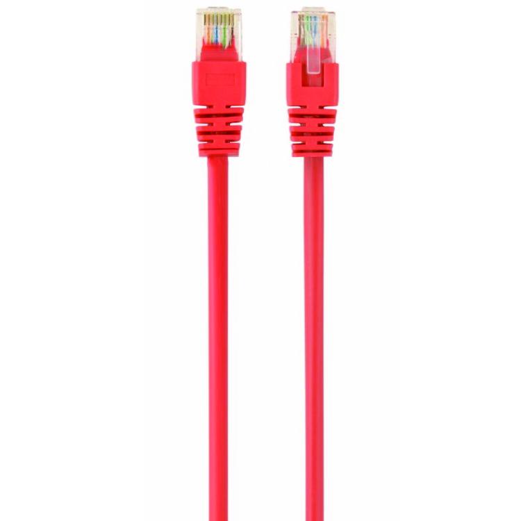 UTP Cat5E Patchkabel, 0,25 m, rood