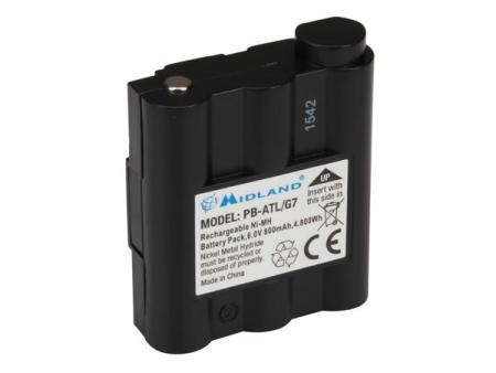 Ersatzakku 800mAh Ni MH für ALN004 & ALN020 (Midland G 7) - Alan