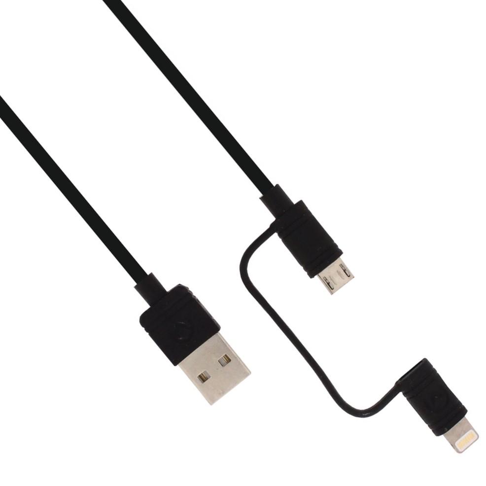 IPhone 5/5s/5c/SE 3 in 1 Kabel - Mobilize