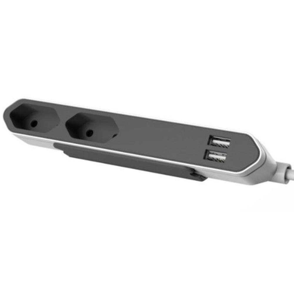 Steckdosenleiste 2-fach - USB - Powercube