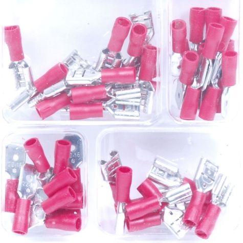 Kabeltülle m/w 50 Stück rot
