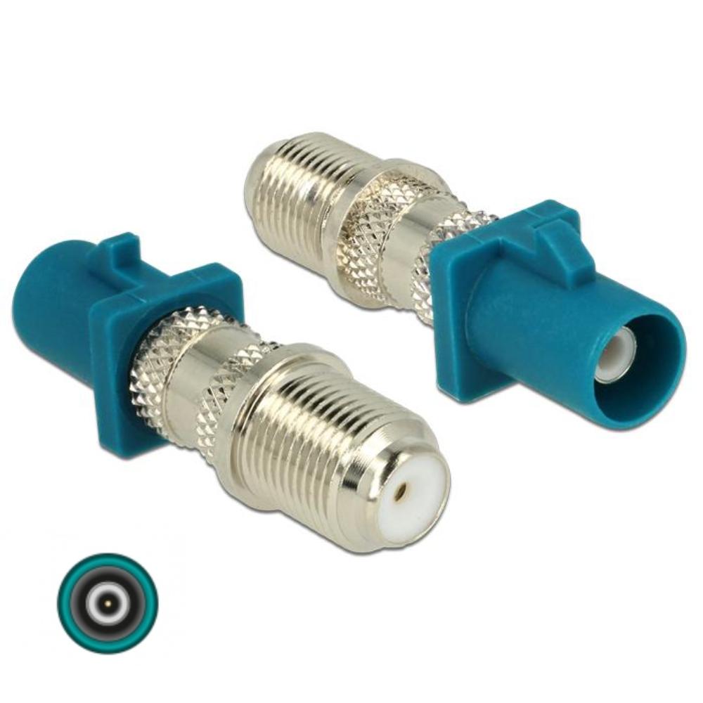 Fakra Z auf F-Stecker Adapter - Delock