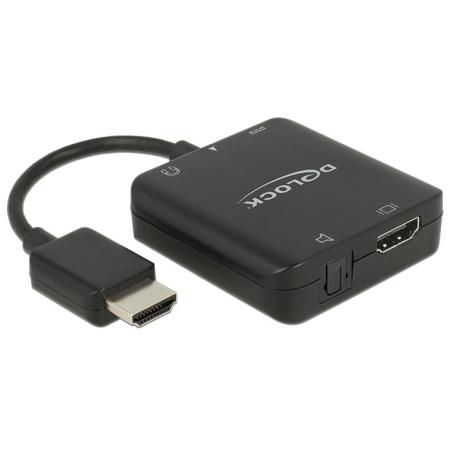 HDMI omvormer HDMI Audio Extraktor - Delock